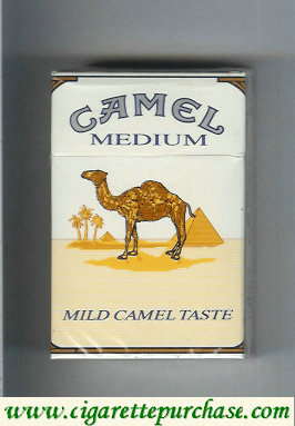 Camel Medium Mild Camel Taste cigarettes hard box